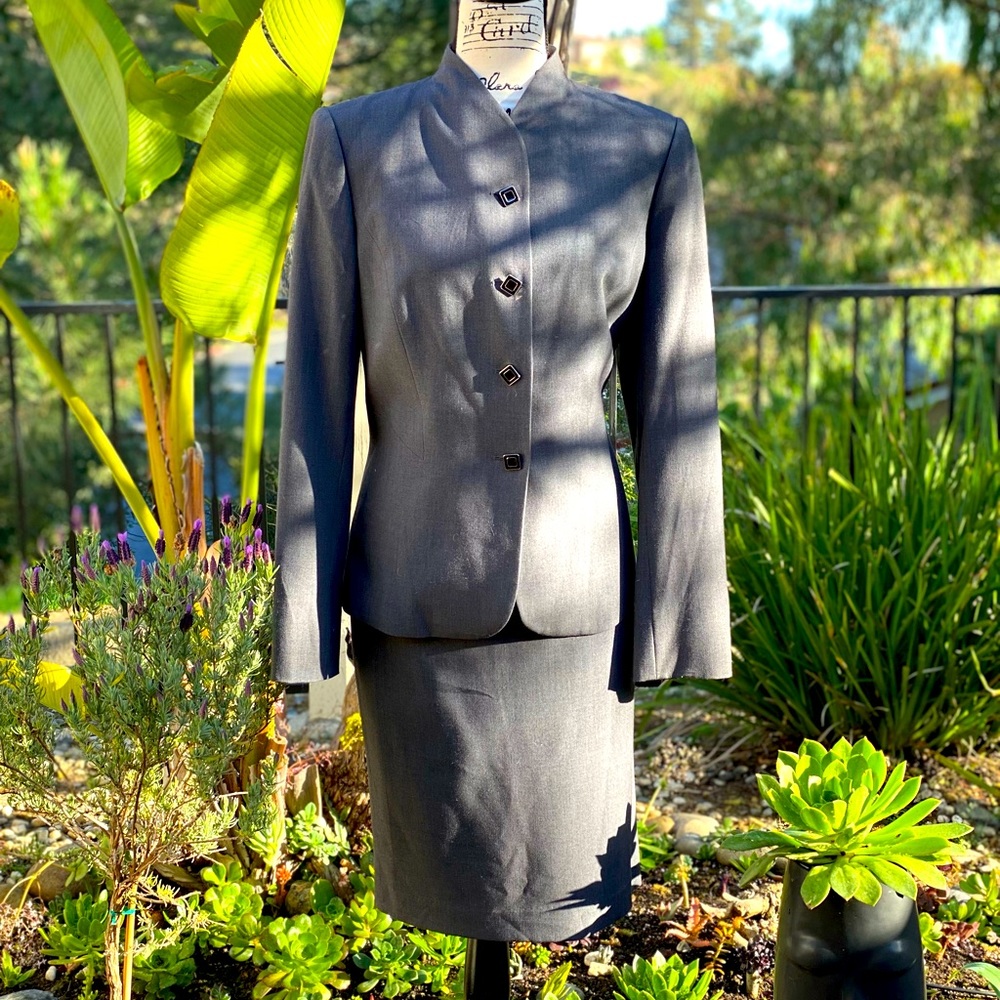 Calvin Klein 2 Piece Skirt Suit Set